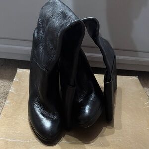 Steve Madden Black Heeled Boots